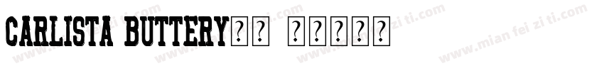 carlista buttery字体字体转换
